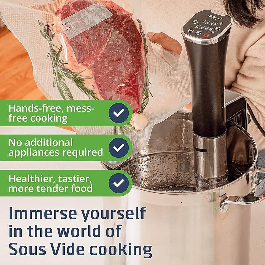 キッチン家電 RIORAND SOUSVIDE immersion cooker Sous Vide Precision Cooker, Immersion Circulator Cooker 850
